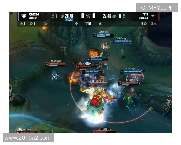 GEN战队完胜T1波比战术完美克制Chovy发条展现无解压制实力